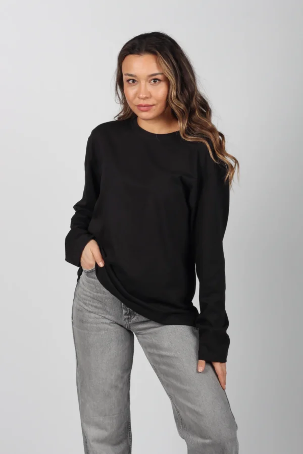Uzun Kollu Sweat T-shirt