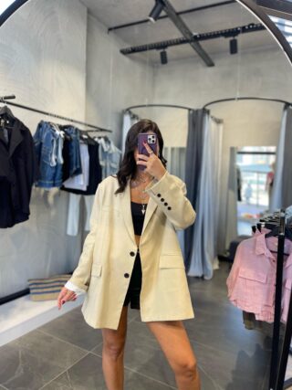 Keten Blazer Ceket