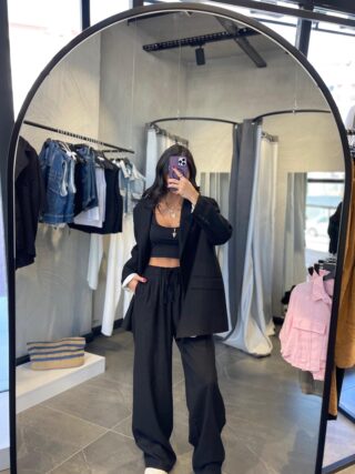 Keten Blazer Ceket