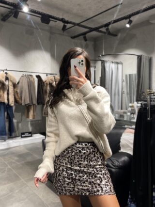 FERMUARLI TRİKO KAZAK